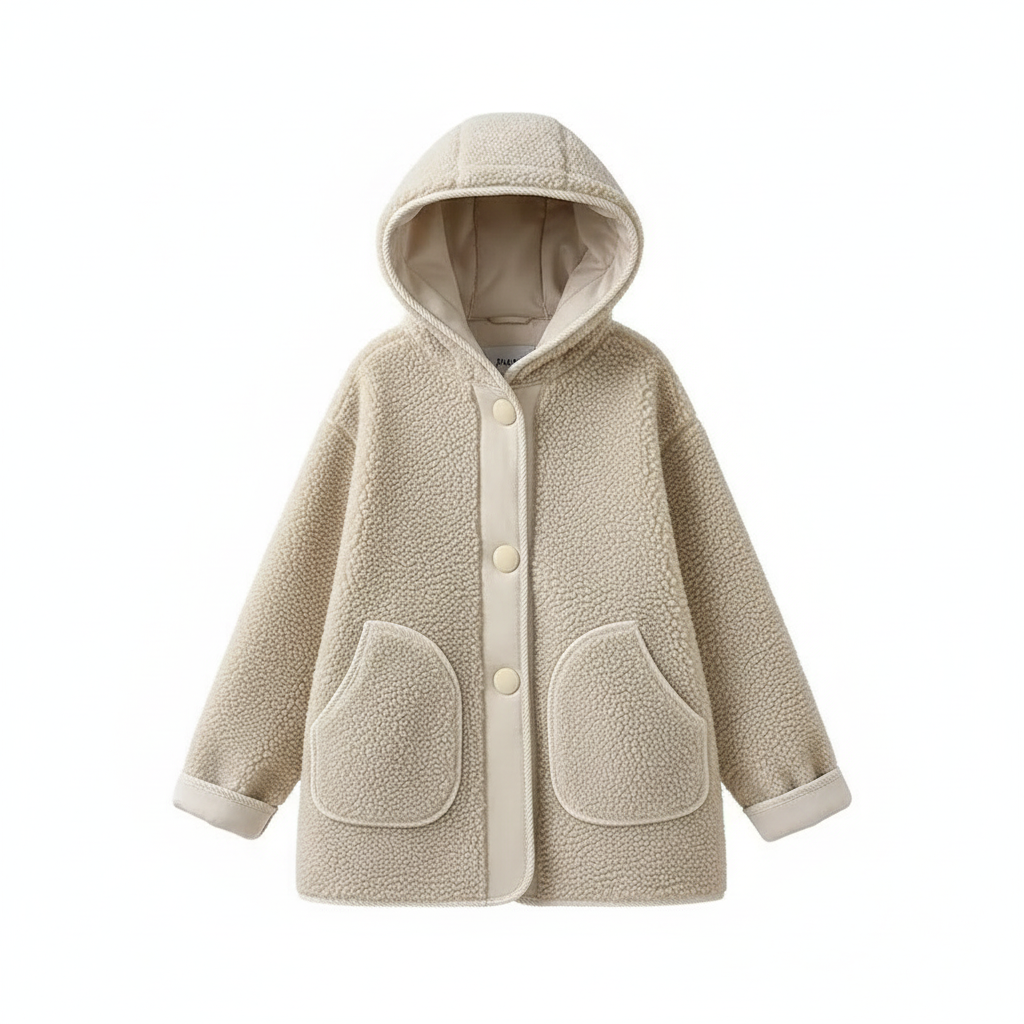 Ladies Winter Thickened Lamb Fur Jacket Hooded Coat Korean Style Loose Casual Upperwear Female Outerwear New Hot Sale Of The Sea